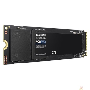 накопитель Samsung SSD 2Tb 990 EVO M.2 MZ-V9E2T0BW NVMe 2.0, PCIe 4.0 x4, V-NAND TLC-2