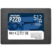 носитель информации Patriot SSD 512Gb P220 P220S512G25 SATA 3.0