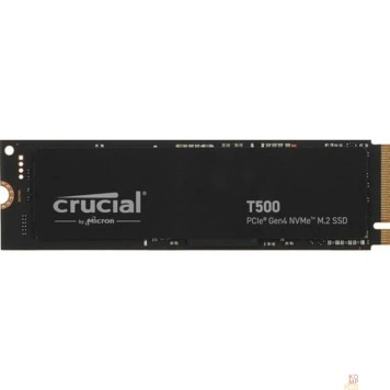накопитель SSD Crucial M.2 2280 500GB Crucial T500 Client SSD CT500T500SSD8 PCIe Gen4x4 with NVMe, 7200/5700, TLC, 300TBW
