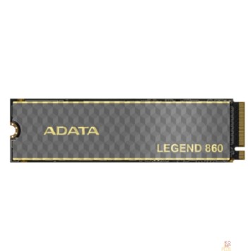 накопитель A-DATA SSD M.2 500GB LEGEND 860 <SLEG-860-500GCS> (PCI-E 4.0 x4, up to 5000/3000Mbs, 3D NAND, 160TBW, NVMe 1.4, 22x80mm, радиатор)