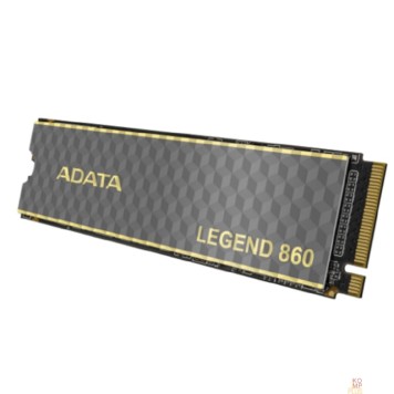 накопитель A-DATA SSD M.2 500GB LEGEND 860 <SLEG-860-500GCS> (PCI-E 4.0 x4, up to 5000/3000Mbs, 3D NAND, 160TBW, NVMe 1.4, 22x80mm, радиатор)-1