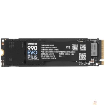 накопитель Samsung SSD M.2 2280 4TB 990 EVO PLUS MZ-V9S4T0BW-1
