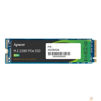 накопитель SSD Apacer M.2 2280 256GB AS2280Q4L Client SSD AP256GAS2280Q4L-1 3600/3000,  PCIe Gen4 x4, 3D NAND