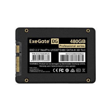 носитель информации ExeGate SSD 480GB Next Pro Series EX276683RUS SATA3.0-1