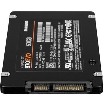 накопитель Samsung SSD 500Gb 870 EVO MZ-77E500BW (SATA3)-2