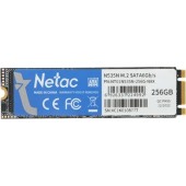 носитель информации SSD M.2 Netac 256Gb N535N Series <NT01N535N-256G-N8X> Retail (SATA3, up to 540/490MBs, 3D NAND, 140TBW)