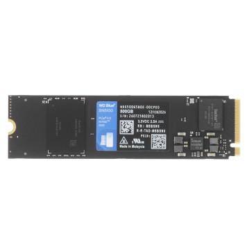 накопитель WD SSD M.2 500GB Blue SN5100 SSD WDS500G5B0E PCIe NVMe 4.0 x4