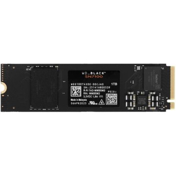 накопитель WD SSD Black SN7100, 1TB, M.2(22x80mm), NVMe, PCIe 4.0 x4, TLC, WDS100T4X0E