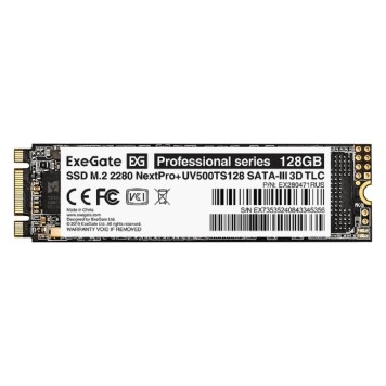 носитель информации ExeGate SSD M.2 128GB Next Pro+ Series EX280471RUS-1