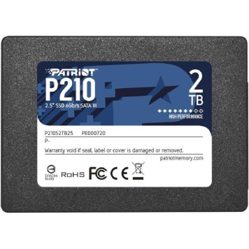 носитель информации Накопитель SSD Patriot SATA III 2Tb P210S2TB25 P210 2.5