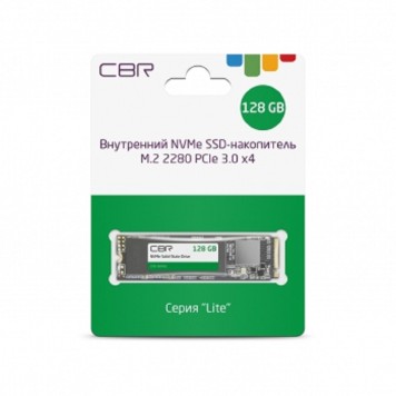 накопитель CBR SSD-128GB-M.2-LT22, Внутренний SSD-накопитель, серия 