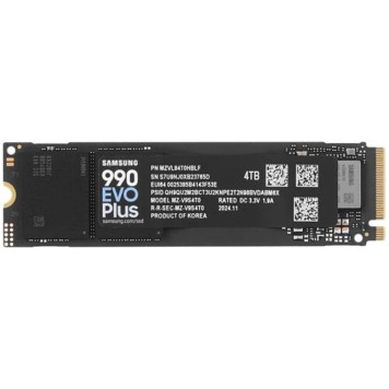 накопитель Samsung SSD M.2 2280 4TB 990 EVO PLUS MZ-V9S4T0BW-1