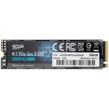 накопитель Silicon Power SSD M.2 256Gb A60 SP256GBP34A60M28