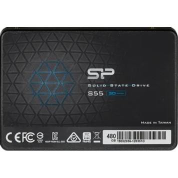 накопитель Silicon Power SSD 480Gb S55 SP480GBSS3S55S25 SATA3.0, 7mm