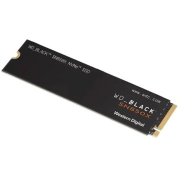 накопитель WD SSD Black SN850X, 2.0TB, M.2(22x80mm), NVMe, PCIe 4.0 x4, 3D TLC, WDS200T2X0E-1