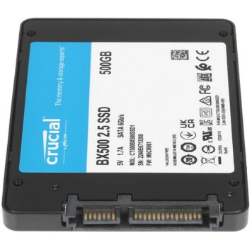 накопитель Crucial SSD BX500 500GB CT500BX500SSD1 SATA3-2