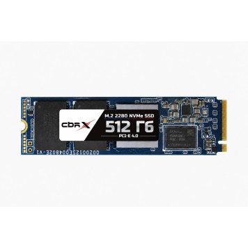 накопитель CBR SSD-512Gb-M.2-X26 Внутренний SSD- накопитель, серия 