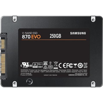 накопитель Samsung SSD 250Gb 870 EVO MZ-77E250B/AM-1