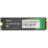 накопитель M.2 2280 512GB Apacer AS2280P4U PRO Client SSD AP512GAS2280P4UPRO-1 PCIe Gen3x4 with NVMe