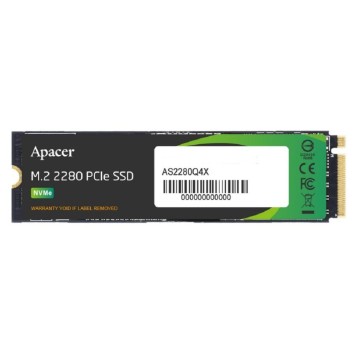 накопитель SSD Apacer M.2 2280 512GB AS2280Q4X Client SSD AP512GAS2280Q4X-1-1