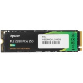 накопитель SSD Apacer M.2 2280 256GB AS2280Q4L Client SSD AP256GAS2280Q4L-1 3600/3000,  PCIe Gen4 x4, 3D NAND