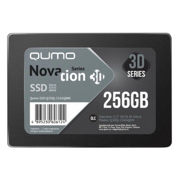 накопитель QUMO SSD 256GB Novation QLC 3D (YS+Intel) Q3DQ-256GQNN SATA3.0