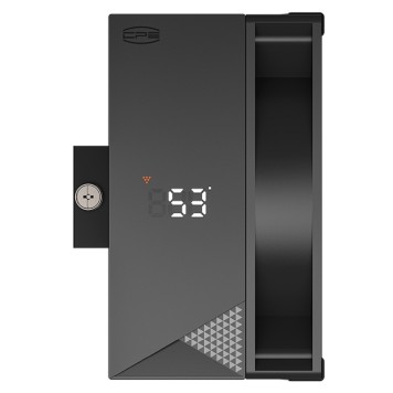 Вентиляторы Кулер для процессора/ PCCooler RT500  Digital ARGB BK (240W, 4-pin PWM, LED temp., 152mm, Al/Cu, 5x6mm, ARGB, 1x120mm, 73.32CFM, 34.9dBA, 2200RPM, S: 1851/1700/1200/115X, AM5/AM4, black)-2