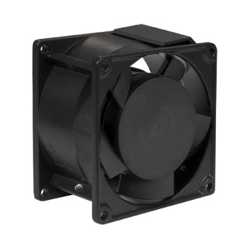 Вентиляторы Exegate EX289002RUS Вентилятор 220В ExeGate EX08038SAT (80x80x38 мм, Sleeve bearing (подшипник скольжения), клеммы, 2400RPM, 36dBA)-2