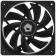 вентилятор Case Fan ID-Cooling FL-12025K 120x120x25mm   BOX 