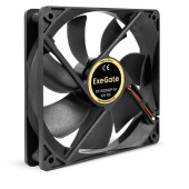 Вентиляторы Exegate EX295210RUS Вентилятор 24В DC ExeGate EX12025S2P-24 (120x120x25 мм, Sleeve bearing (подшипник скольжения), 2pin, 2100RPM, 34.2dBA)