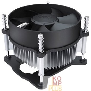 Вентилятор Cooler Deepcool CK-11508 {Soc-1150/1155/1156, 3pin, 25dB, Al, 65W, 245g, screw}