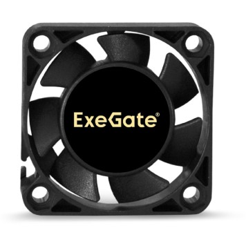 Вентиляторы Exegate EX166186RUS Вентилятор ExeGate Mirage-S 40x40x10 подшипник скольжения, 5500 RPM, 23dB, 3pin-2
