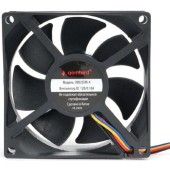 Вентилятор Gembird Вентилятор для корпуса 80x80x25, втулка, 4 pin, провод 30 см (D8025SM-4)