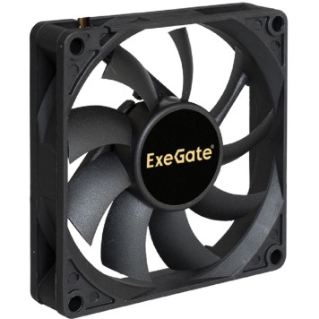 Вентиляторы Exegate EX283373RUS Вентилятор ExeGate ExtraSilent ES08015S3P, (80x80x15 мм, Sleeve bearing (подшипник скольжения), 3pin, 1600RPM, 16.5dBA-1