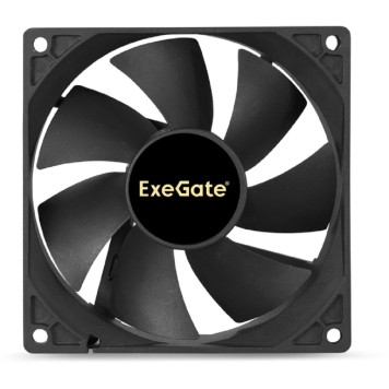 Вентиляторы Exegate EX283383RUS Вентилятор ExeGate ExtraPower EP09225S3P, 92x92x25 мм, подшипник скольжения, 3pin, 2200RPM, 24dBA-1