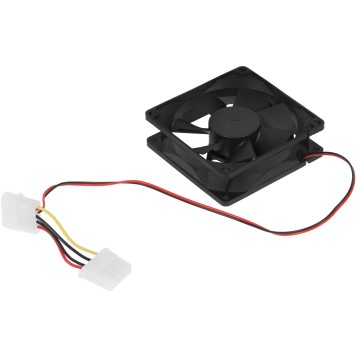 Вентилятор Gembird Вентилятор для корпуса 80x80x25mm, широкий разъем 4pin FANCASE-4
