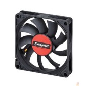 Вентиляторы Exegate EX180973RUS Вентилятор ExeGate Mirage-S 80x80x15 подшипник скольжения, 2000 RPM, 23dB, 3pin