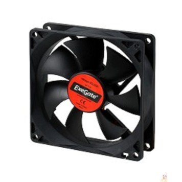 Вентиляторы Exegate EX253950RUS Вентилятор ExeGate Mirage-H 92x92x25 гидродинамический подшипник, 1800 RPM, 22dB, 3pin