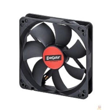 Вентиляторы Exegate EX241638RUS Вентилятор ExeGate Mirage-S 140x140x25 подшипник скольжения, 1200 RPM, 25dB, 3pin