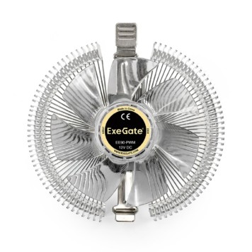 Вентиляторы Exegate EX286150RUS Кулер ExeGate EE90-PWM (Al, LGA	775/1150/1151/1155/1156/1200/1700/A­M2/AM2+/AM3/AM3+/AM4/FM1/FM2/754/, TDP 75W, Fan 90mm, PWM, 800-2400RPM, Hydro bearing, 4pin, 11-24db, 215г, с те-1
