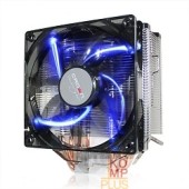 вентилятор CROWN Кулер для процессора CM-5 (Для Intel и AMD,TDP до 187 Ватт,5шт. теплопроводных трубок,Синяя светодиодная подсветка,Гидродинамическиий подшипник,Размер: 148*126*85 мм)