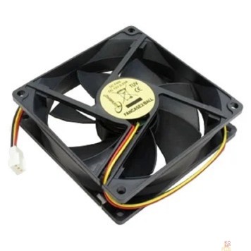 Вентилятор Gembird Вентилятор для корпуса 80x80x25mm, sleeve, узкий разъем 3pin FANCASE
