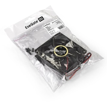 Вентиляторы Exegate EX283381RUS Вентилятор ExeGate EX08025SM, 80x80x25 мм, Sleeve bearing (подшипник скольжения), Molex, 2000RPM, 25dBA-2