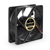 Вентиляторы Exegate EX288925RUS Вентилятор ExeGate ExtraPower EP08025B3P (80x80x25 мм, 2-Ball (двойной шарикоподшипник), 3pin, 2400RPM, 26dBA)