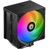 вентилятор Cooler ID-Cooling SE-904-XT ARGB BLACK LGA1851/1700/1200/115X/AM5/AM4 ( TDP 180W, PWM, 4 тепл.трубки прямого контакта, FAN 100mm, Addressable RGB LED) RET