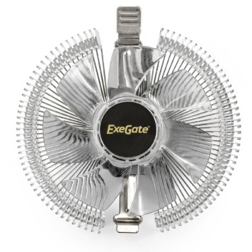Вентиляторы Exegate EX286226RUS Кулер ExeGate Wizard EE91-PWM.RED (Al, LGA775/1150/1151/1155/1156/1200/1700/1851/AM2/AM2+/AM3/AM3+/AM4/AM5/FM1/FM2/754/939/940, TDP 75W, Fan 90mm, PWM, 800-2400RPM, Hydro bearing, -1
