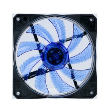 Вентиляторы Eurocase Вентилятор Digma DFAN-LED-BLUE RGB 120мм черный 3-pin 4-pin (Molex) Ret-1