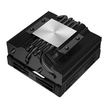 Вентилятор Cooler Deepcool AN400 BLACK  LGA1700/1200/115X/AM5/AM4 низкопрофильный 52,5 mm TDP 150W, PWM,  Fan 120mm-2