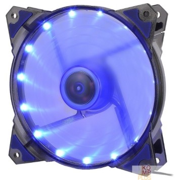 вентилятор CROWN Вентилятор для компьютерного корпуса CMCF-12025S-1221  (120*120*25мм;Синий 16LED;1500 об/мин;35CFM;20Дб;Подшипник скольжения;3pin+MOLEX(папа-мама) 40+10см)