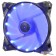 вентилятор CROWN Вентилятор для компьютерного корпуса CMCF-12025S-1221  (120*120*25мм;Синий 16LED;1500 об/мин;35CFM;20Дб;Подшипник скольжения;3pin+MOLEX(папа-мама) 40+10см)